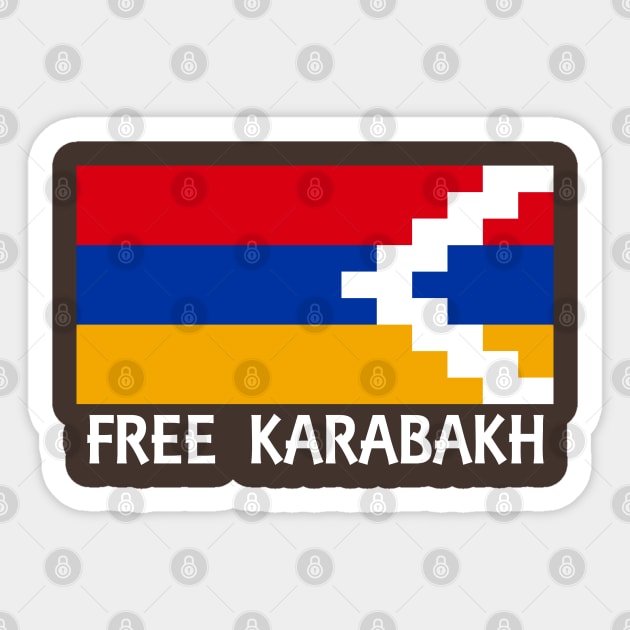 Free Karabakh Sticker by armeniapedia